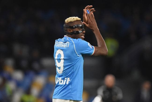 Victor Osimhen of SSC Napoli