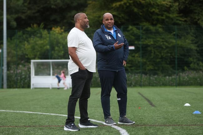 John Barnes volunteers for the FA at Liverpool club