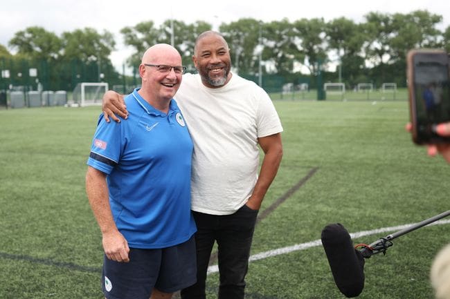 John Barnes volunteers for the FA at Liverpool club