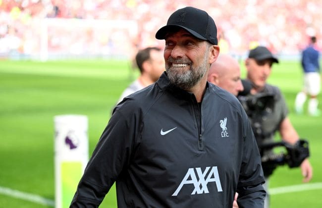 Liverpool manager Jurgen Klopp.