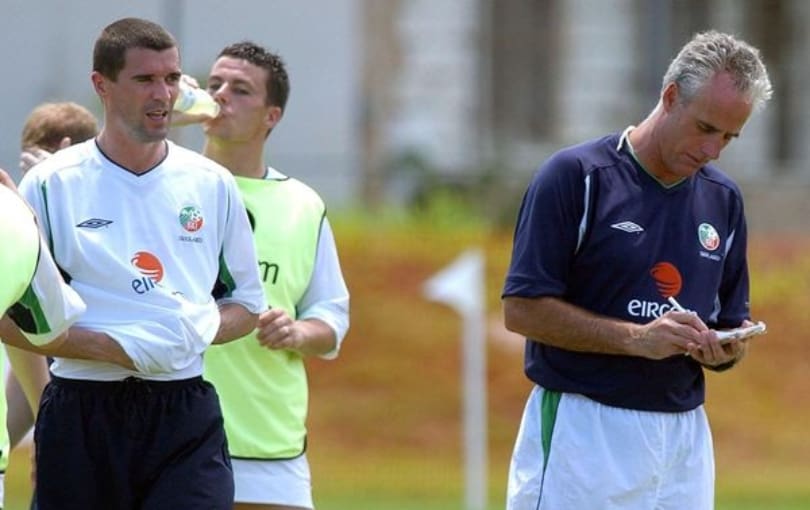 Mick McCarthy's renowned World Cup 2002 consequences with Roy Keane was made...