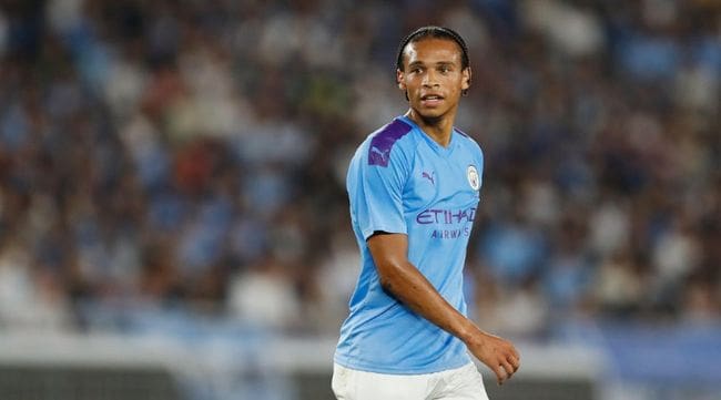 Leroy Sane during his Manchester City days