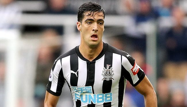 Mikel Merino during his Newcastle United time Arsenal midfielder