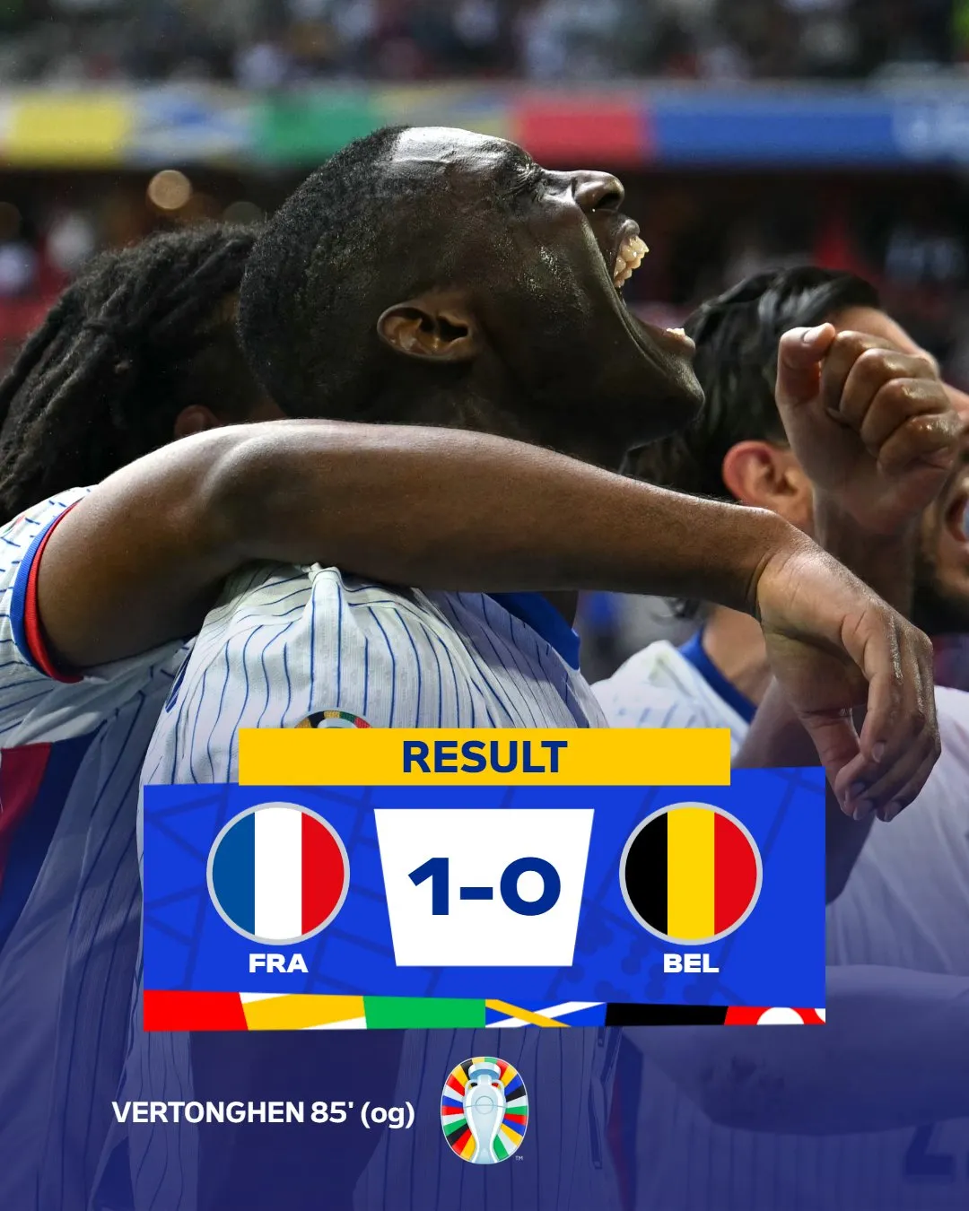 Own Goal Secures France's Spot in Euro Cup Quarterfinals