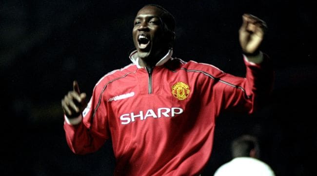 Dwight Yorke Manchester United striker and former team-mate of Ruud van Nistelrooy