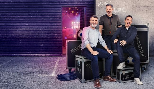 Roy Keane, Jamie Carragher and Gary Neville have teamed up for The Overlap On Tour