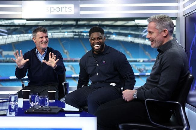 Roy Keane, Micah Richards and Jamie Carragher