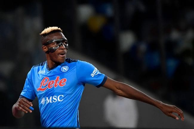 Victor Osimhen of Napoli