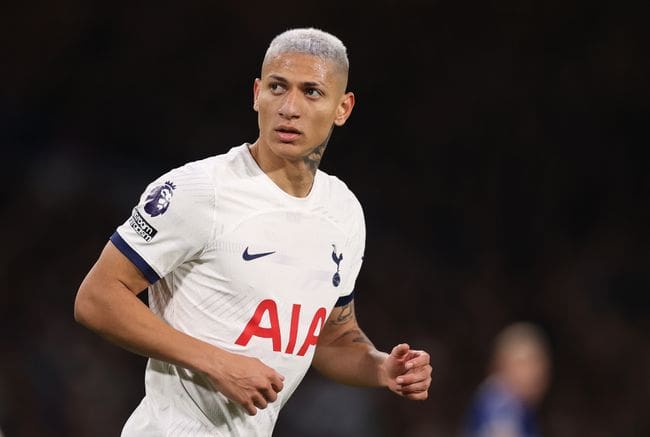 Tottenham forward Richarlison.