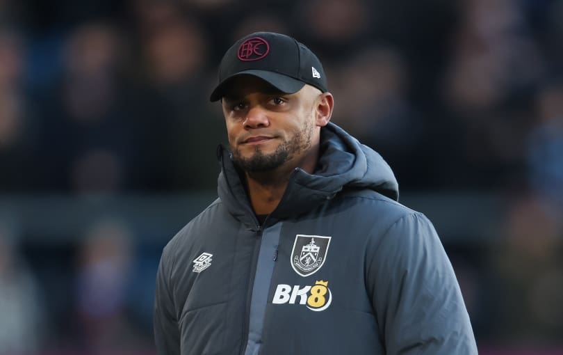 Images of Vincent Kompany's foul-mouthed Burnley training pitch diatribe emerges