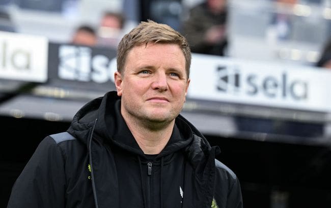 Newcastle United Head Coach Eddie Howe Conor Gallagher looks on during the Premier League match between Newcastle United and Fulham FC at St. James Park on December 16, 2023 in Newcastle upon Tyne, England. (Photo by Serena Taylor/Newcastle United via Getty Images)