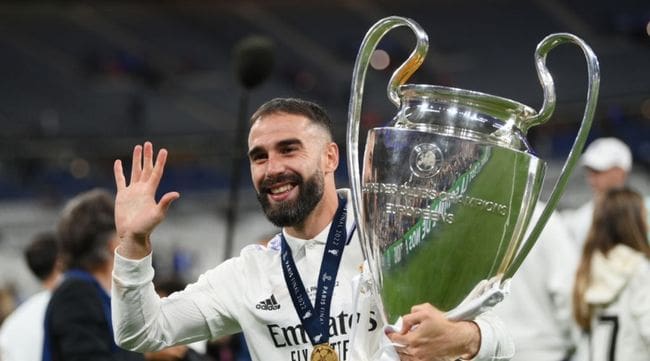 Dani Carvajal Real Madrid Champions League