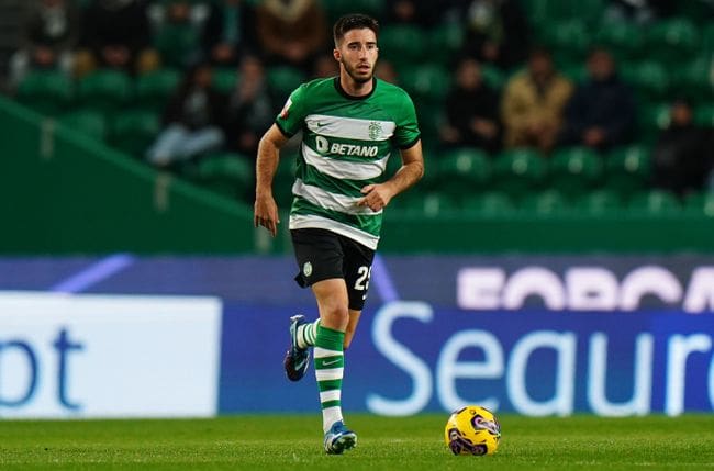 Sporting Lisbon defender Goncalo Inacio.