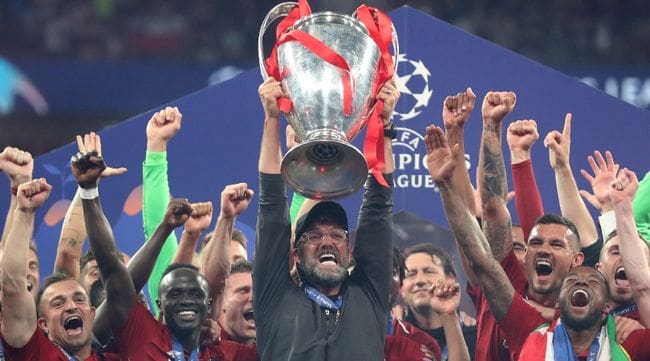 Klopp Liverpool Champions League