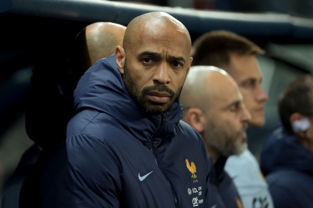 Arsenal image Thierry Henry in surprise resignation, citing specific reasons