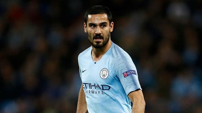 Ilkay Gundogan during his first Manchester City stint