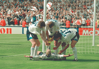 Paul Gascoigne England Scotland Euro 96