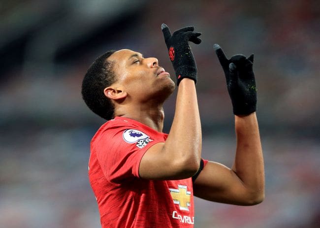 Former Manchester United forward Anthony Martial