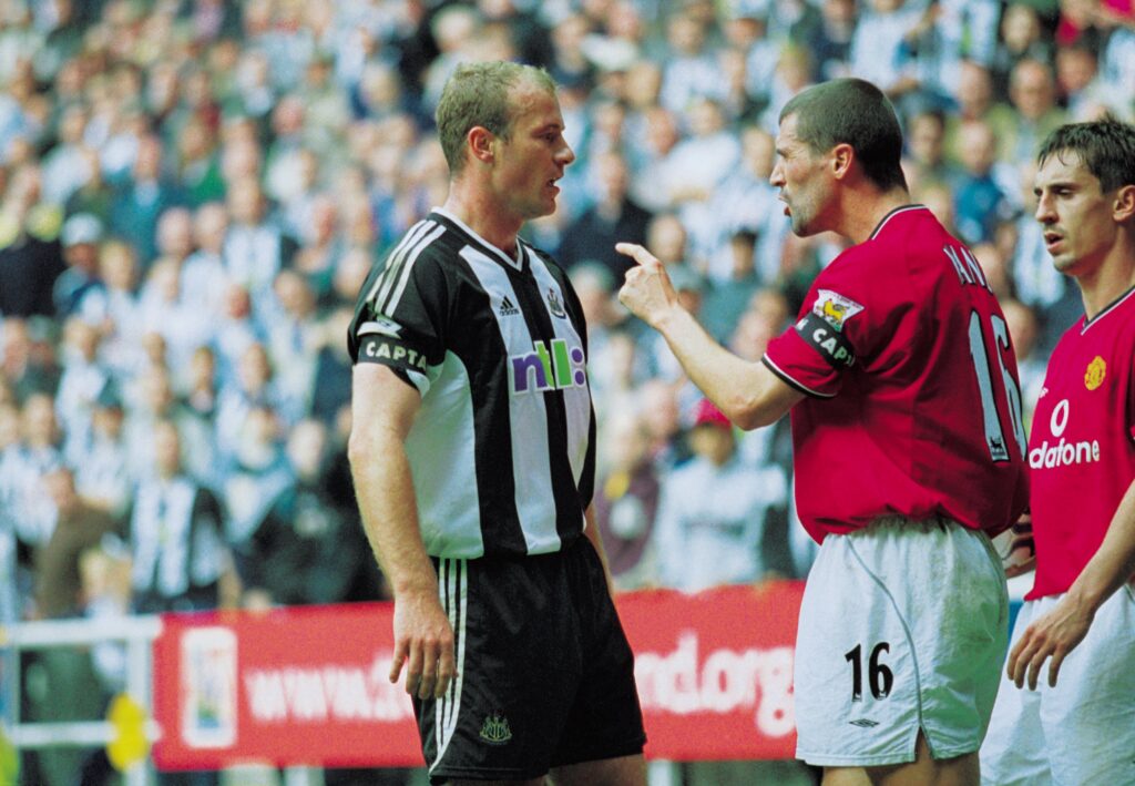 Roy Keane and Alan Shearer struggle in a boxing match, according to Alan Shearer.