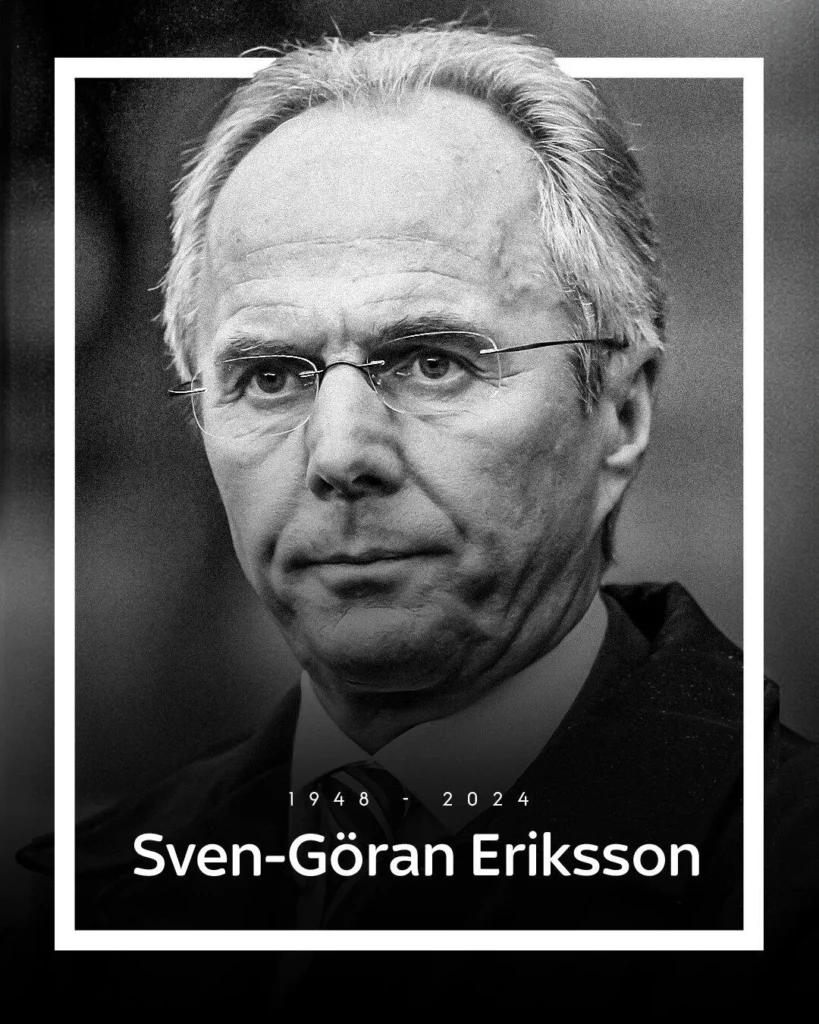 Farewell, Eriksson: May There Be Football in Heaven