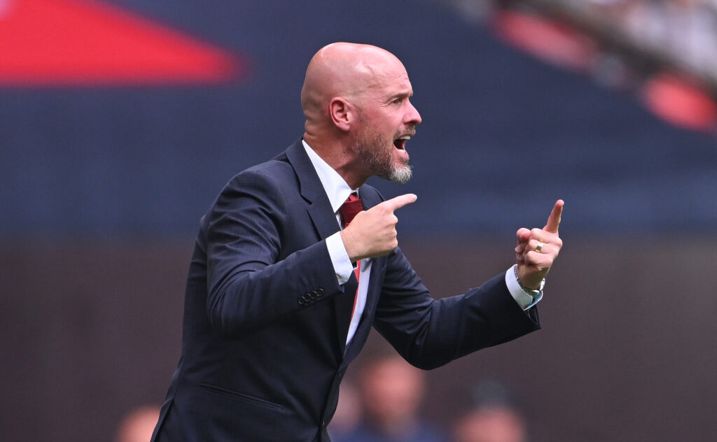 Erik ten Hag, the second Premier League director, is at the top...