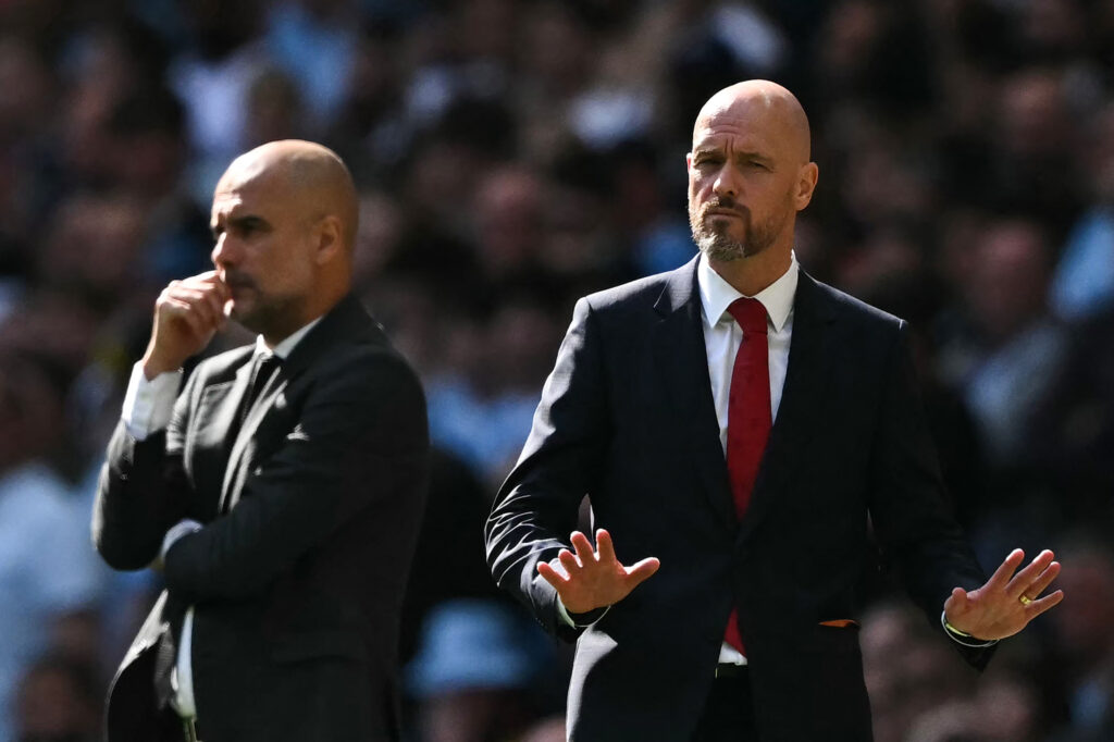 Manchester United's dominance of Premier League games has caused headaches for Manchester City.