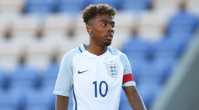 Angel Gomes has risen through the England youth ranks