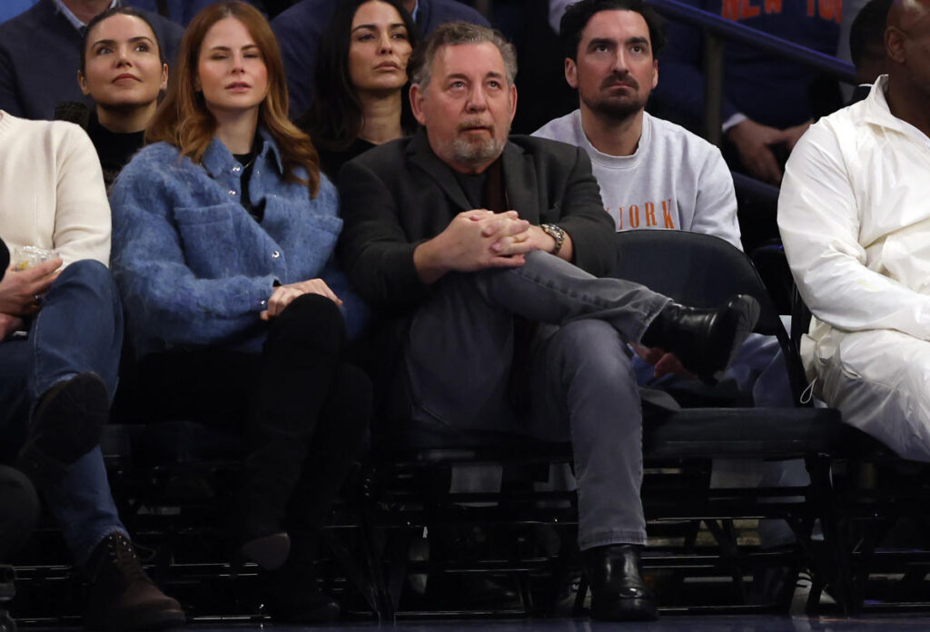 The rest of the NBA continues while James Dolan, the owner of...