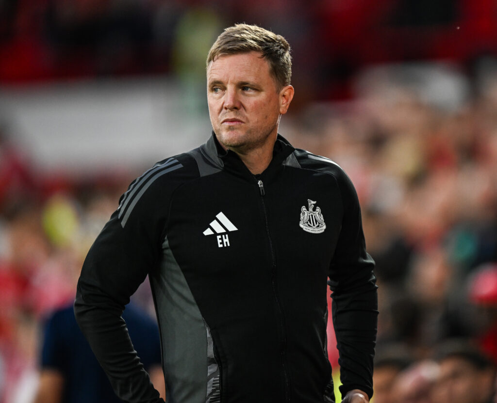 Eddie Howe, the head of Newcastle, is presented with a wonder payoff at the National Television Awards.