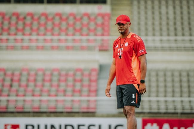 Bayern Munich boss Vincent Kompany