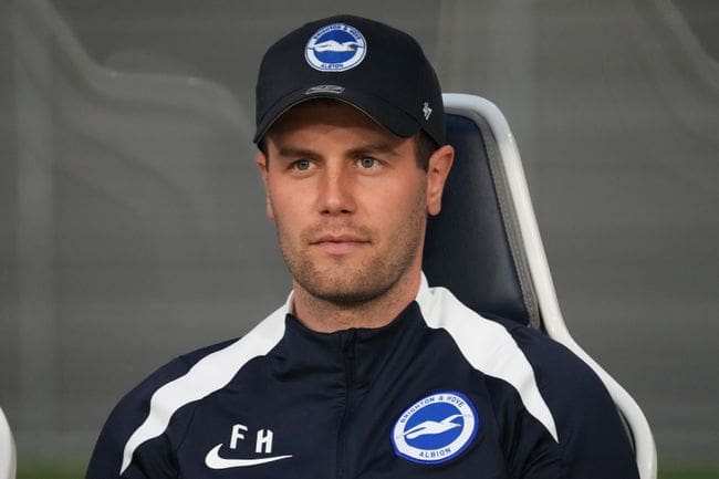 Brighton and Hove Albion boss Fabian Hurzeler