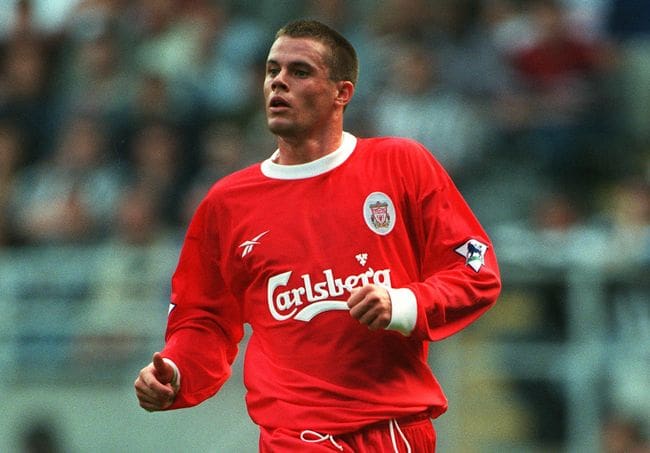 Jamie Carragher of Liverpool, 1998