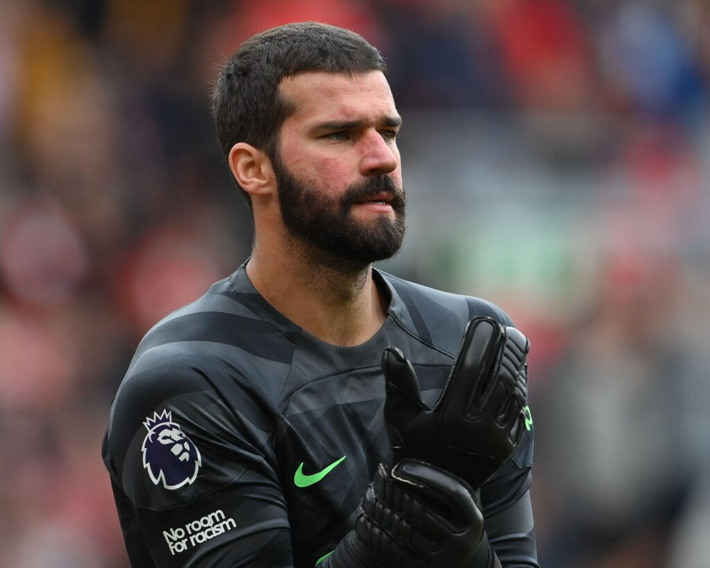 This weekend, is Alisson injured for England goalkeeper? Premier League damage upgrade