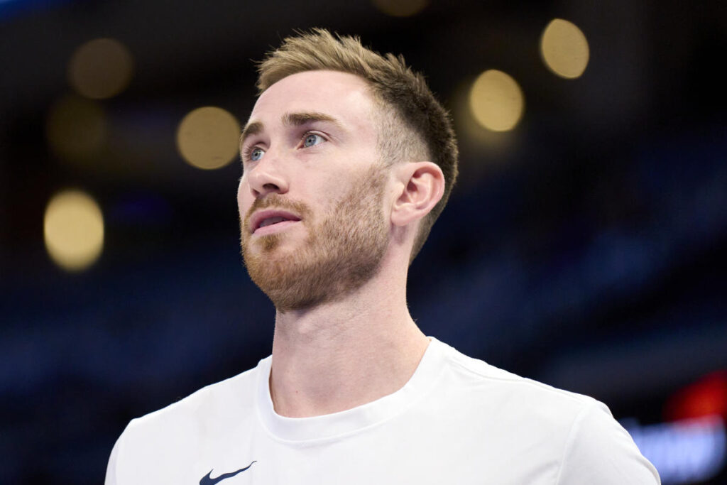 Despite showing attention from other groups, Gordon Hayward said," I'm at peace...