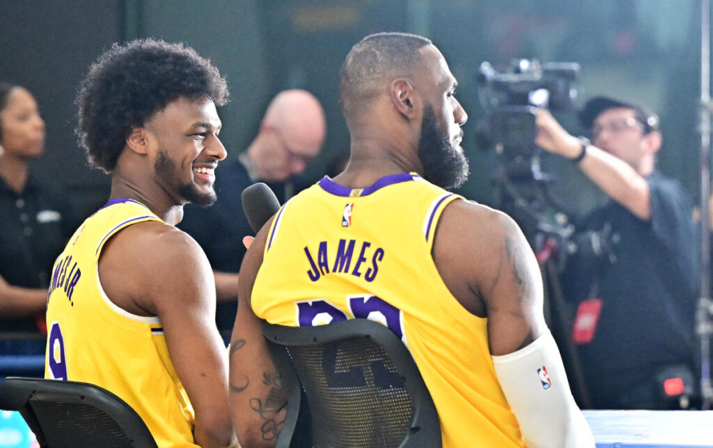 LeBron, Bronny James make public comeback as Lakers friends: ' Really real joy, male '