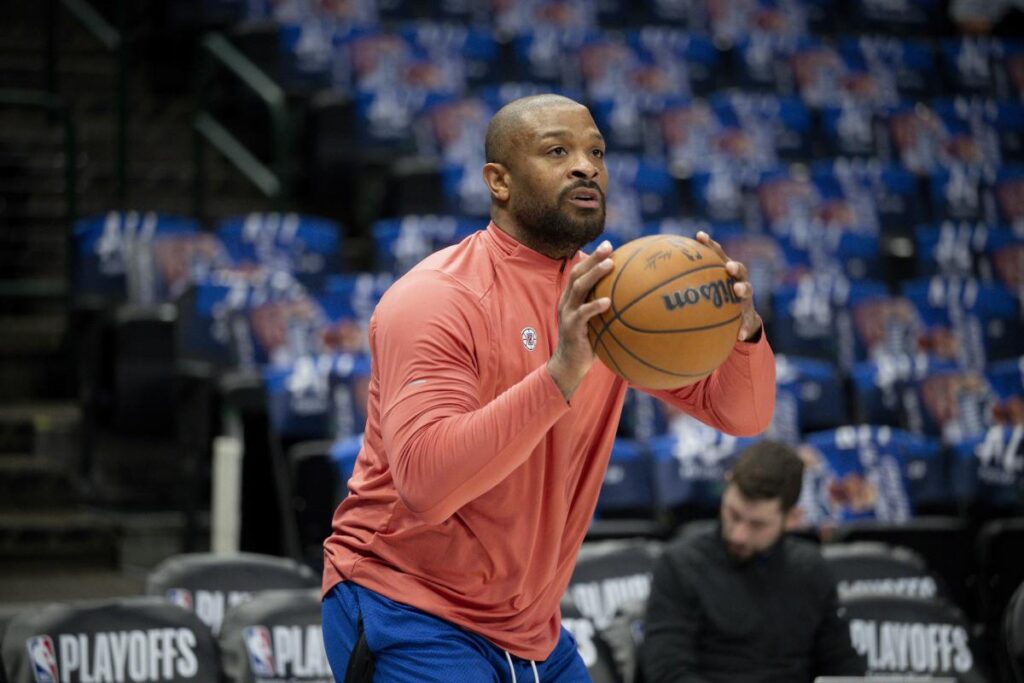 As the Clippers attempt to cut up before the winter, P. J. Tucker away from them