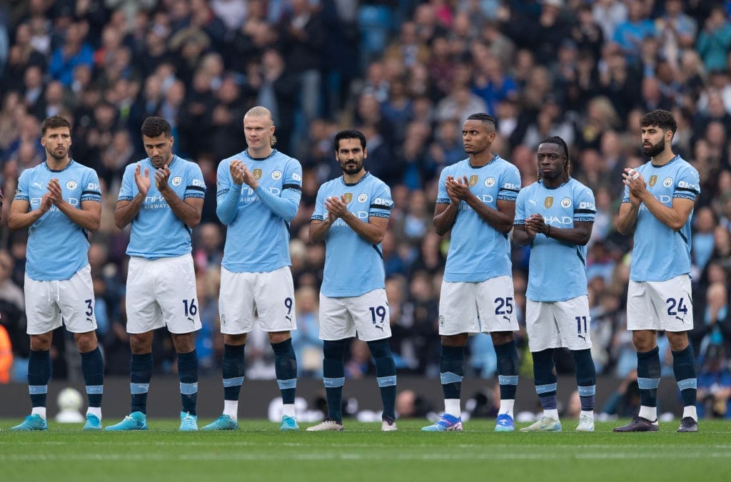 This time, the most premier league outfielders have walked for Manchester City.