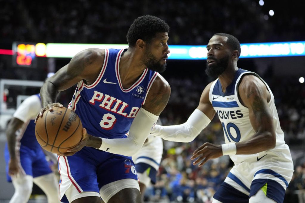 Paul George scores 23 points for 76ers in preseason debut