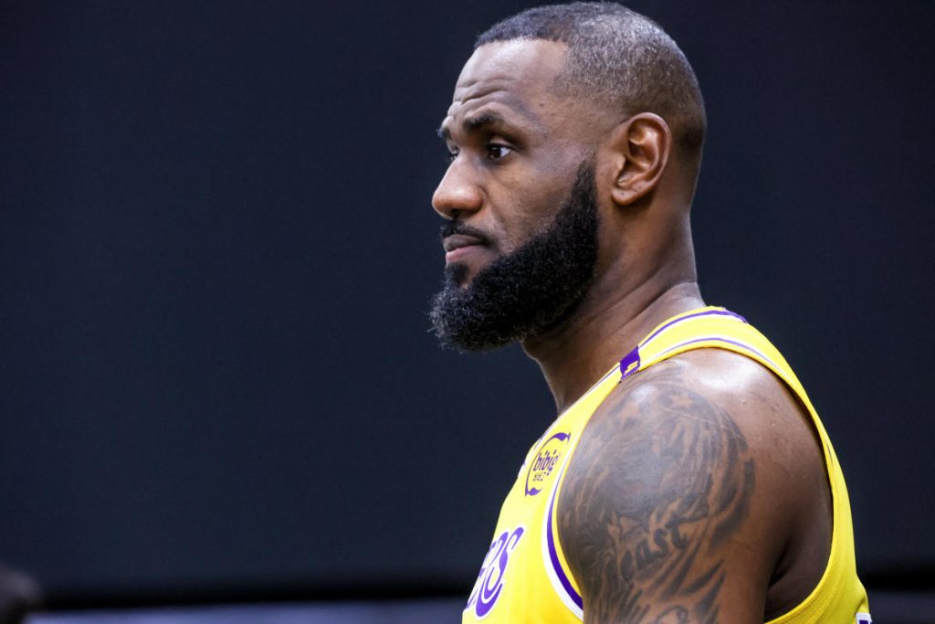 LeBron James, the legend of the Lakers, has expressed his disapproval of...