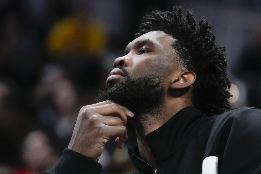 NBA charges 76ers$ 100, 000 over claims about Joel Embiid's damage, team...