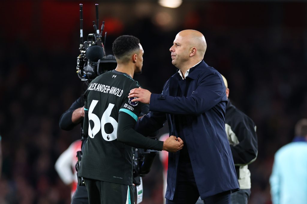 Trent Alexander-Arnold reveals he was "blown ahead" by Arne Slot