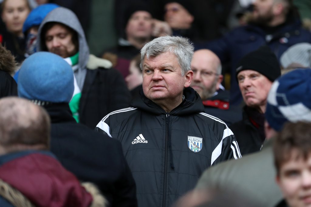 Why did Adrian Chiles, a sports reporter, wear a vintage West Brom...