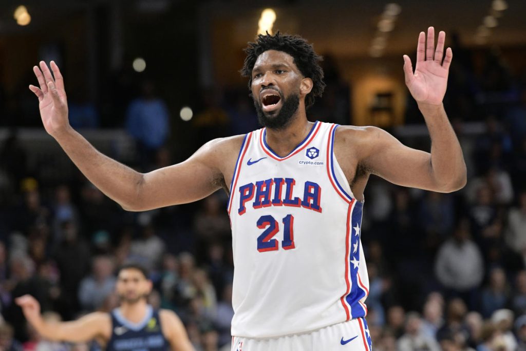 Joel Embiid missing 2 game for 76ers to handle, treat left leg...