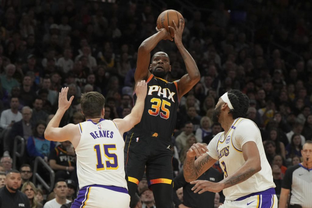 NBA Cup: Kevin Durant, Bradley Beal return to lead Suns past Lakers...